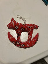 Load image into Gallery viewer, Rocking horse ornament