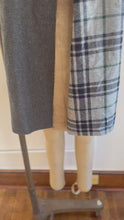 Load and play video in Gallery viewer, Patchwork Pendleton plaid Wool scarf

